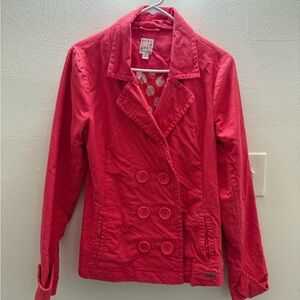 Pink ROXY Pea Jacket